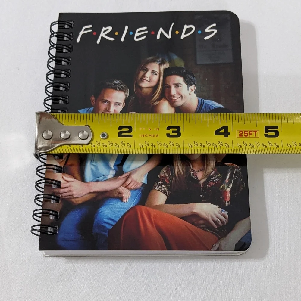 FRIENDS The Television Series Small Spiral Notebook, NEW